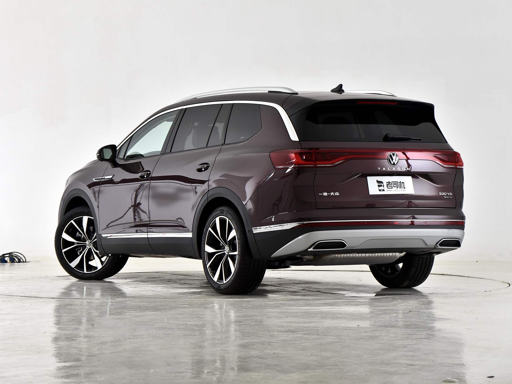 长度5152mm配v6动力的大众6座suv,实拍大众揽境