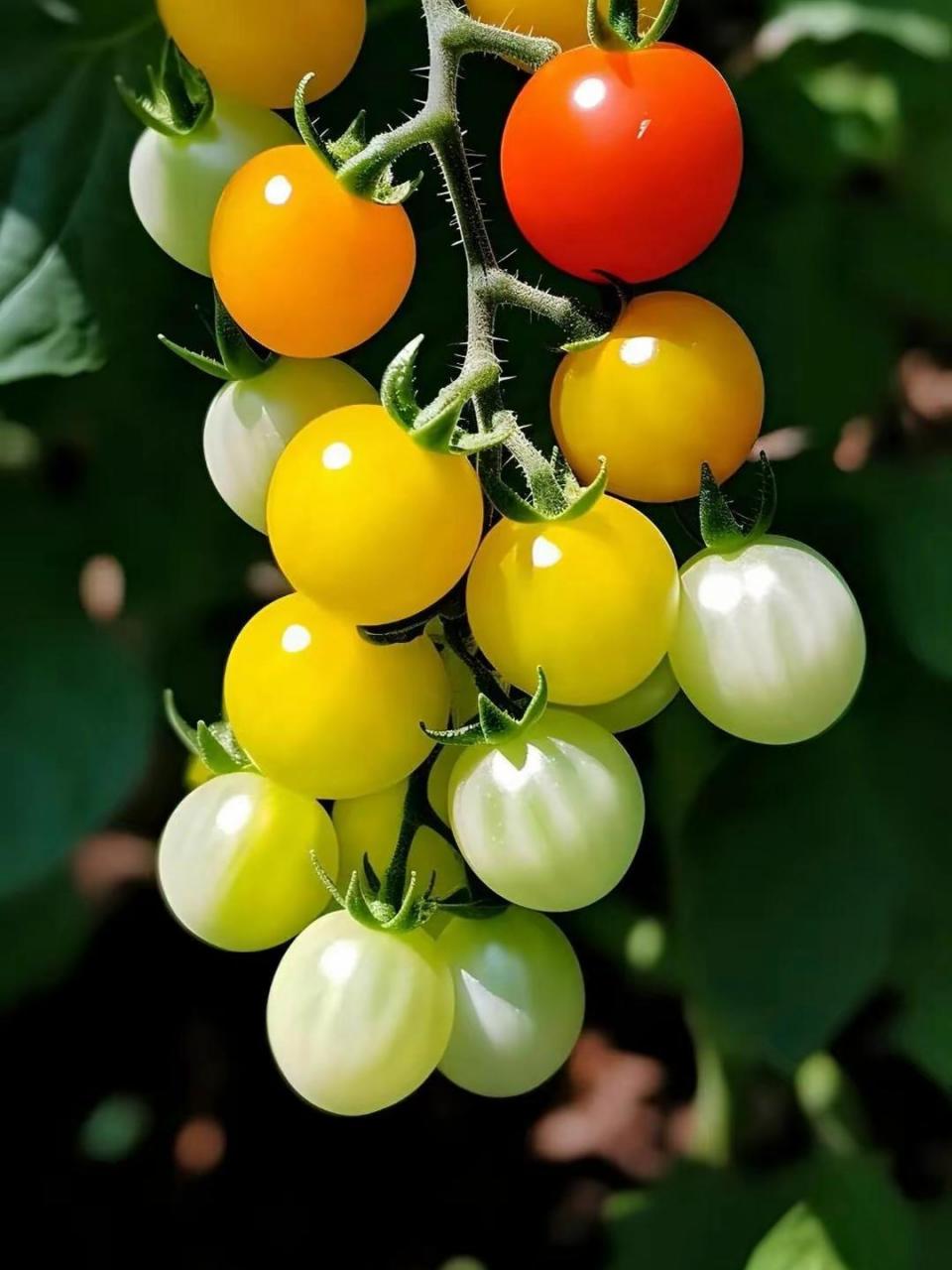 西红柿,可观赏,又美味.