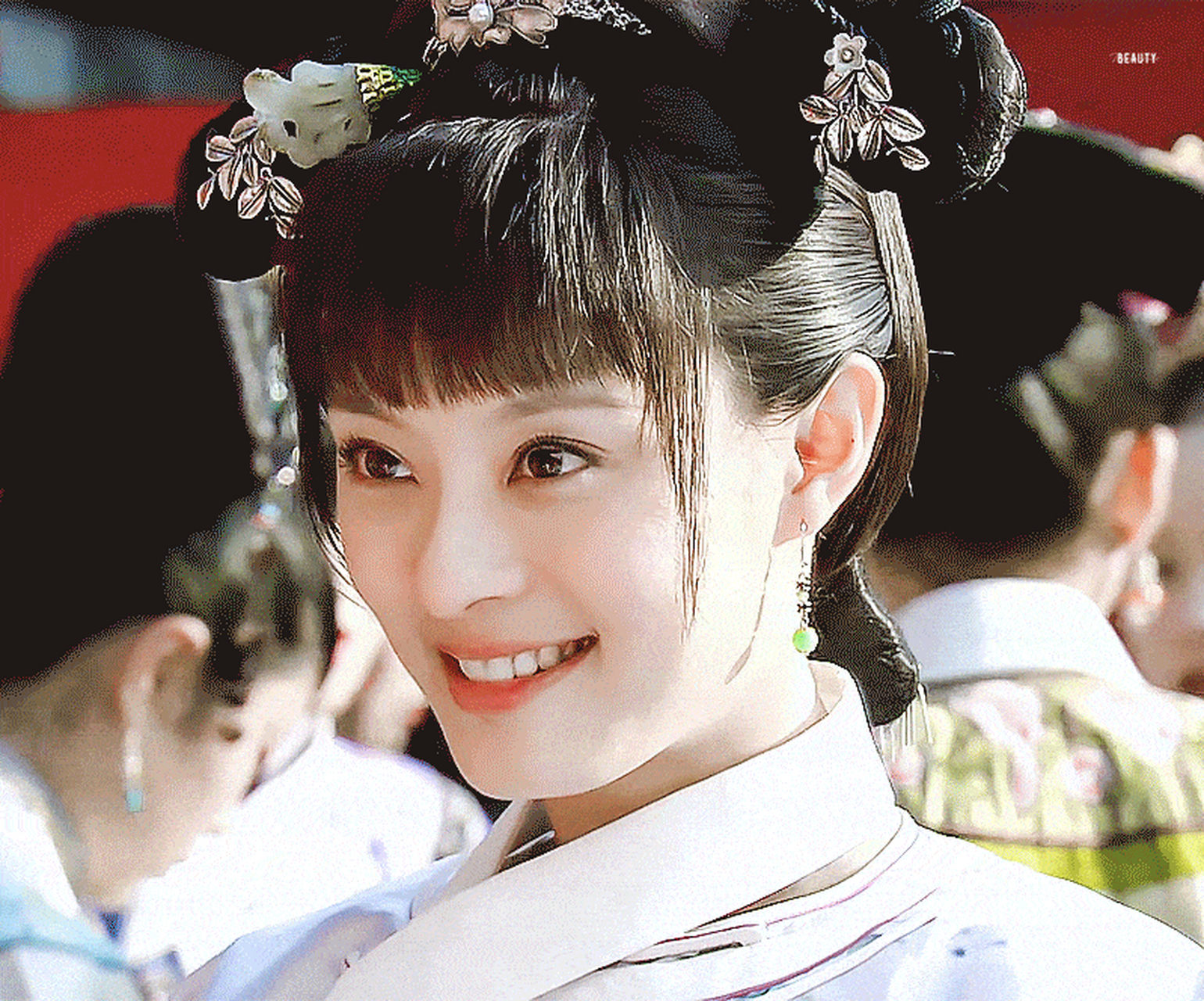 甄嬛真的是孙俪颜值的高光时刻,应该说天时地利人和全部给到了她,无论