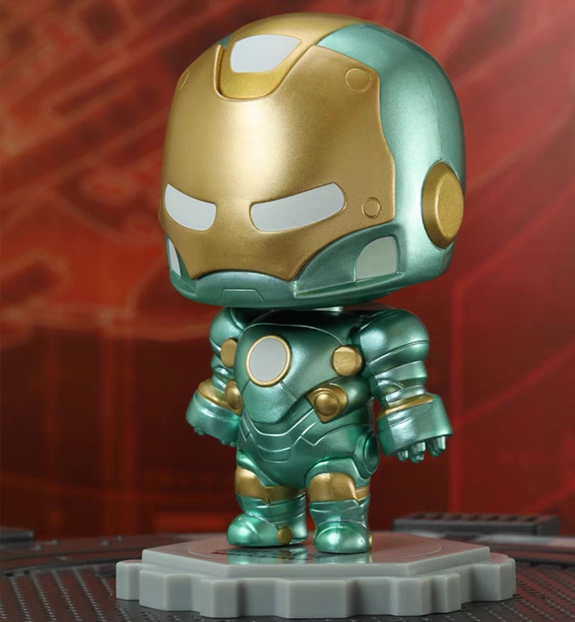 钢铁侠第二弹 cosbi迷你人偶盲盒手办玩具摆件!