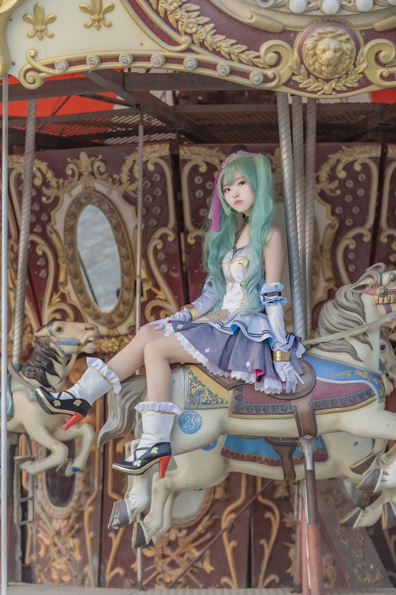 美少女cosplay美图请查收,只让cos不让play哦