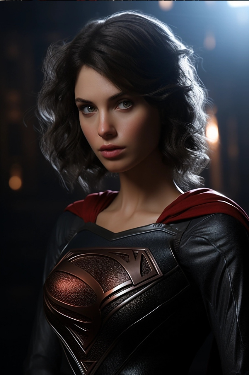 网友要的短发女超人,来收图