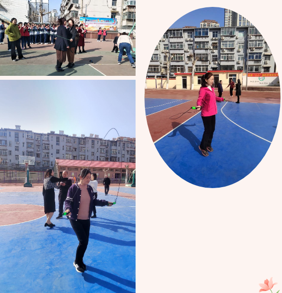 济南市历城第三中学举行三八妇女节趣味体育比赛