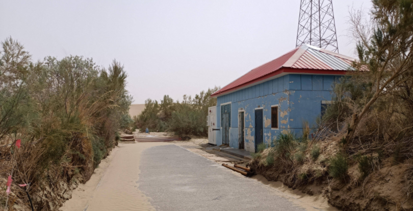 我国大沙漠中的塔中镇,生活着2万人,方圆300里被黄沙覆盖