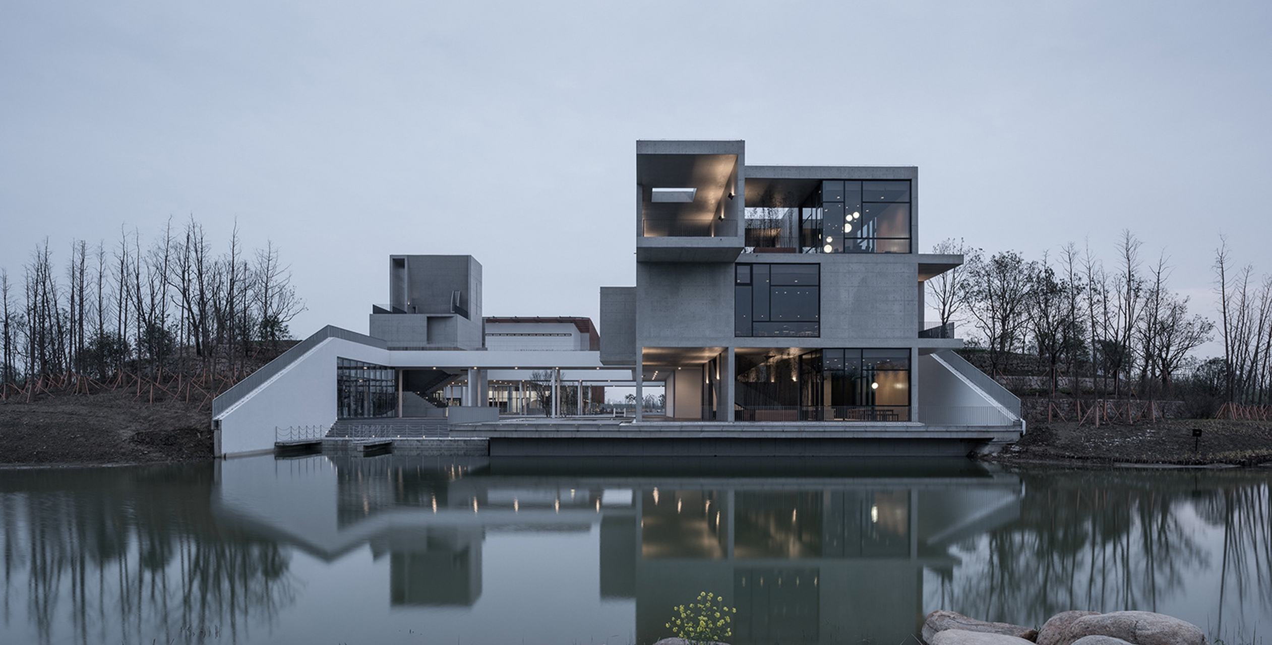 直向建筑|苏州非物质文化遗产博物馆 苏州非物质文化遗产博物馆坐落