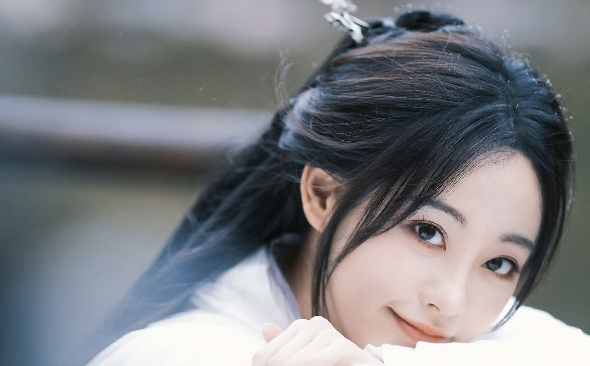 祝绪丹清冷感古装# 祝绪丹清冷感古装造型,美丽动人,真的太漂亮啦[打