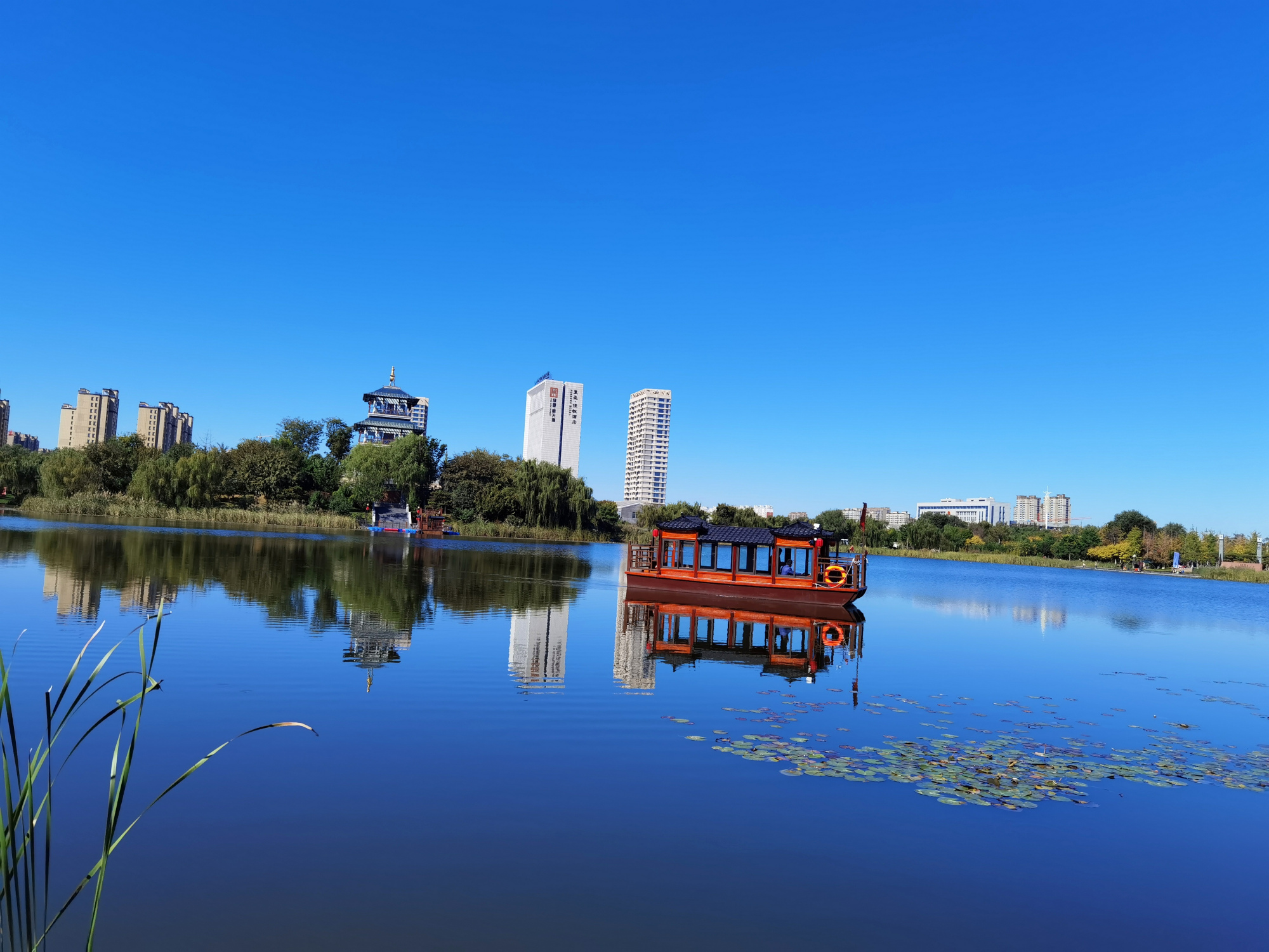 美丽的宁阳复圣文化园