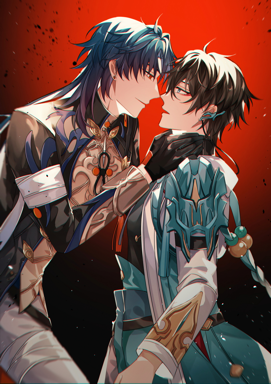 恒丹:我的刀呢,刃:我在这呢[滑稽]画师:suika#崩坏星穹铁道# #二次元