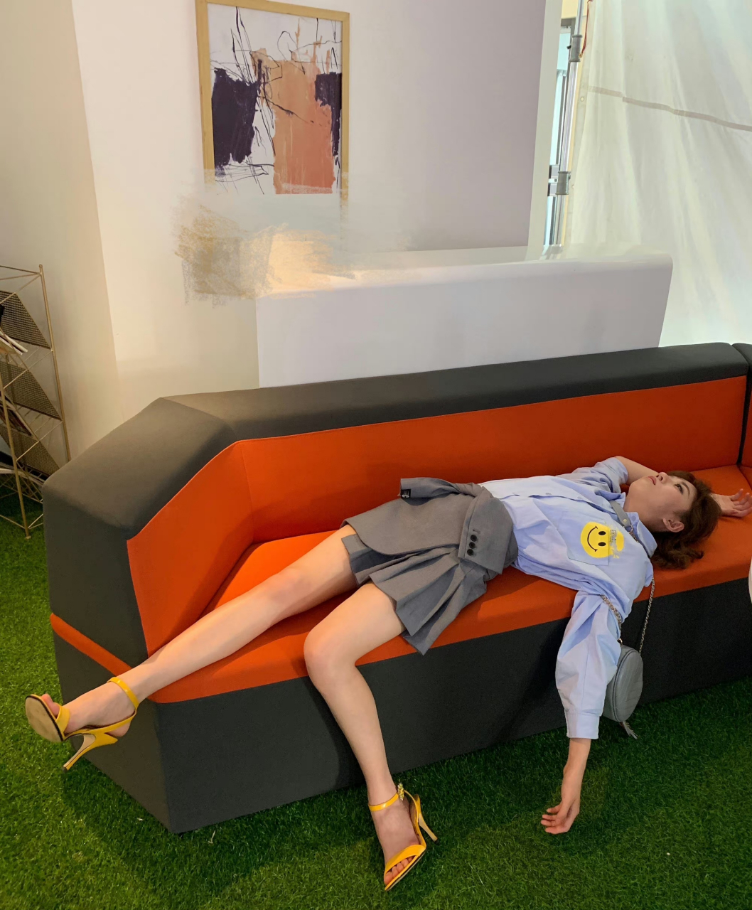 ​李凯馨美脚丫大长腿