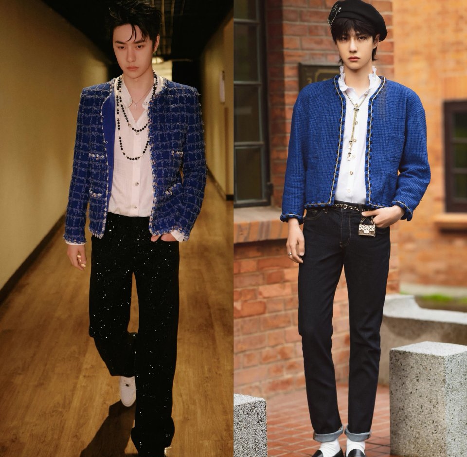 王一博街舞5总决赛造型,行走的人间香奈儿