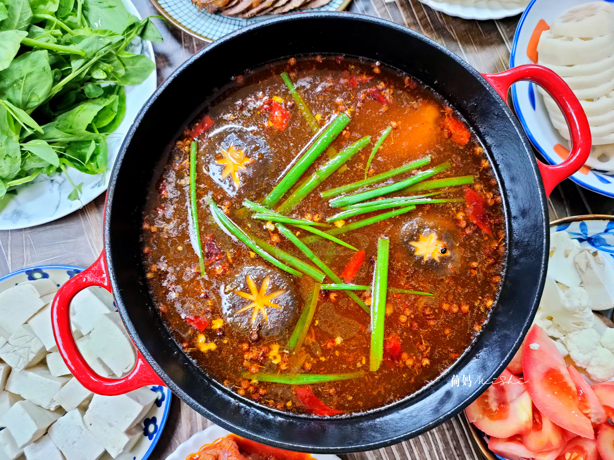 小雪节气在家煮火锅,做法简单,有荤有素吃撑了,成本不足60元