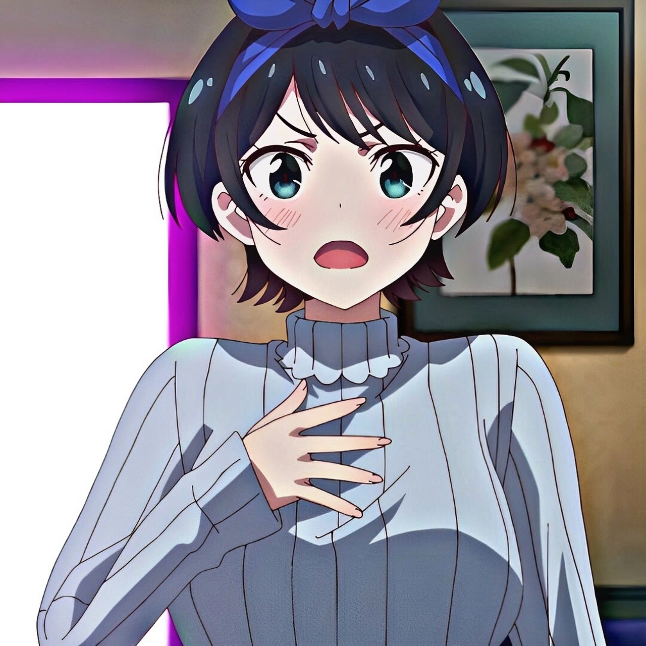 瑠不住,夏辈子#更科瑠夏# #动漫女生头像# #动漫女头# 希望我可以成为