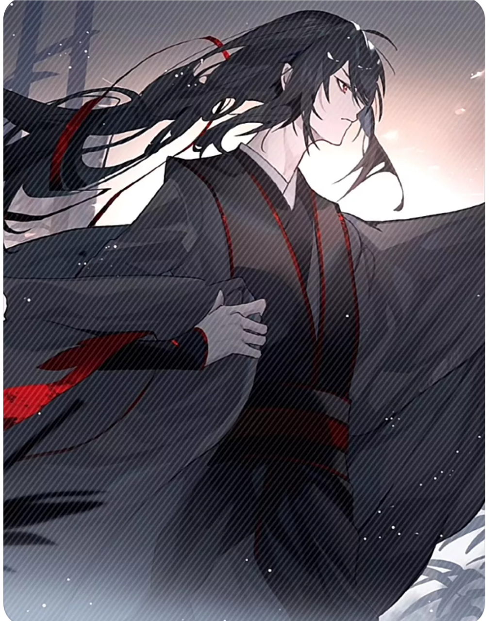 从魏无羡到夷陵老祖只需要两步 散发脱袍#魔道祖师