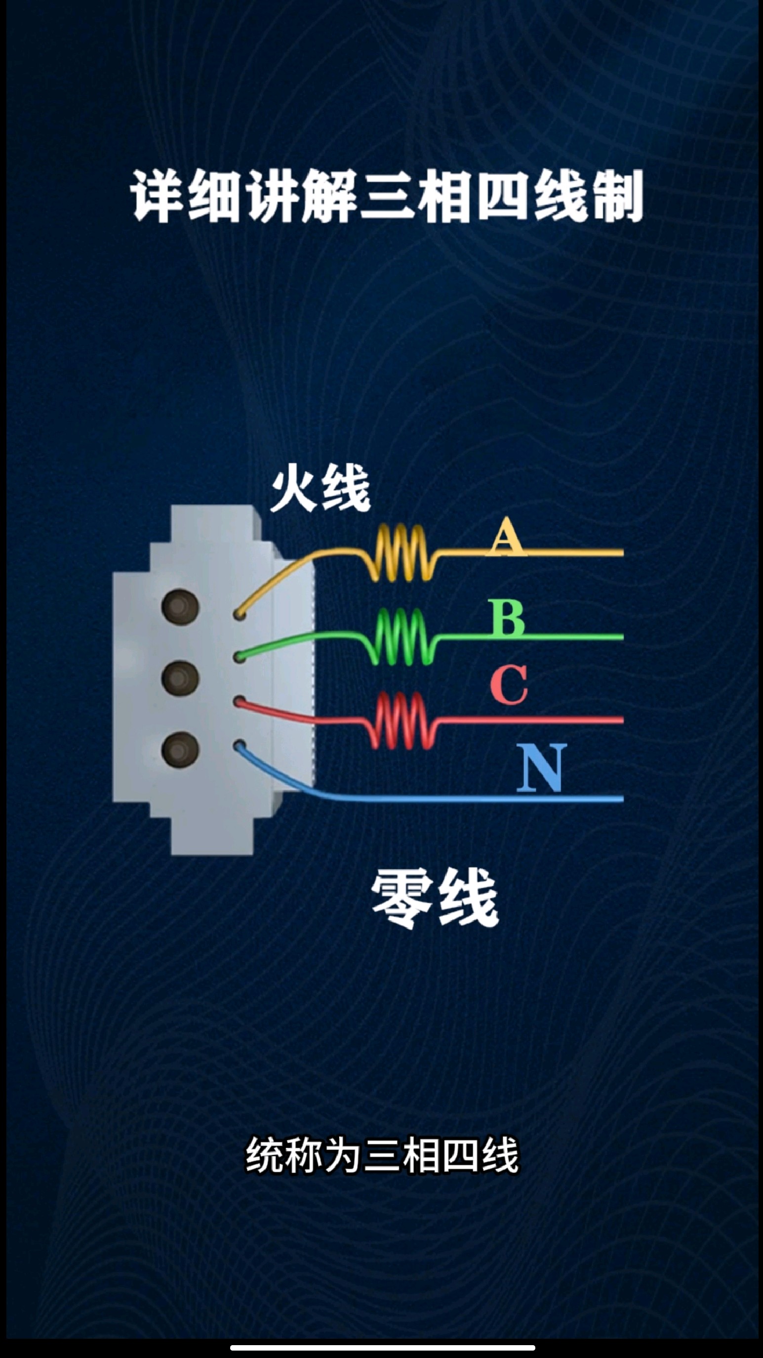 标准厂房三相电布线图图片