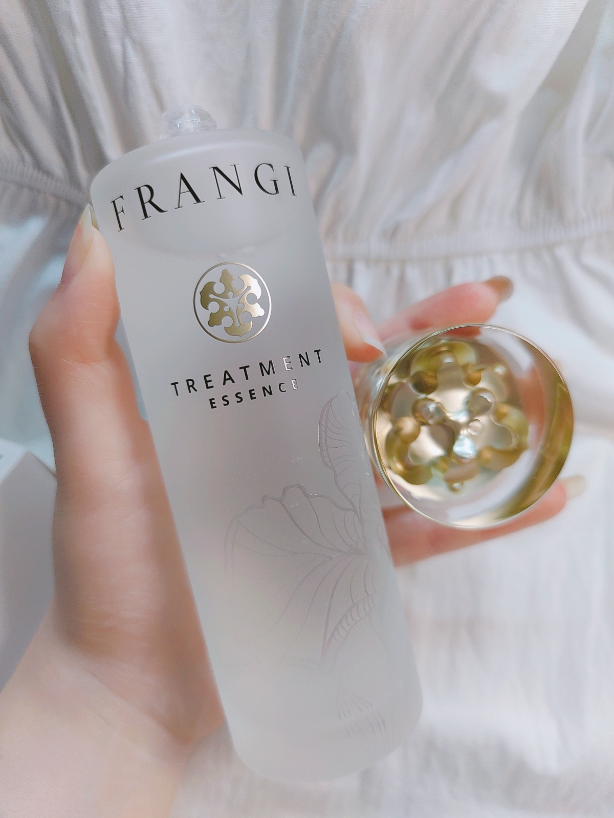 湿敷/喷雾/精华水为一体的精华露也太方便了 frangi