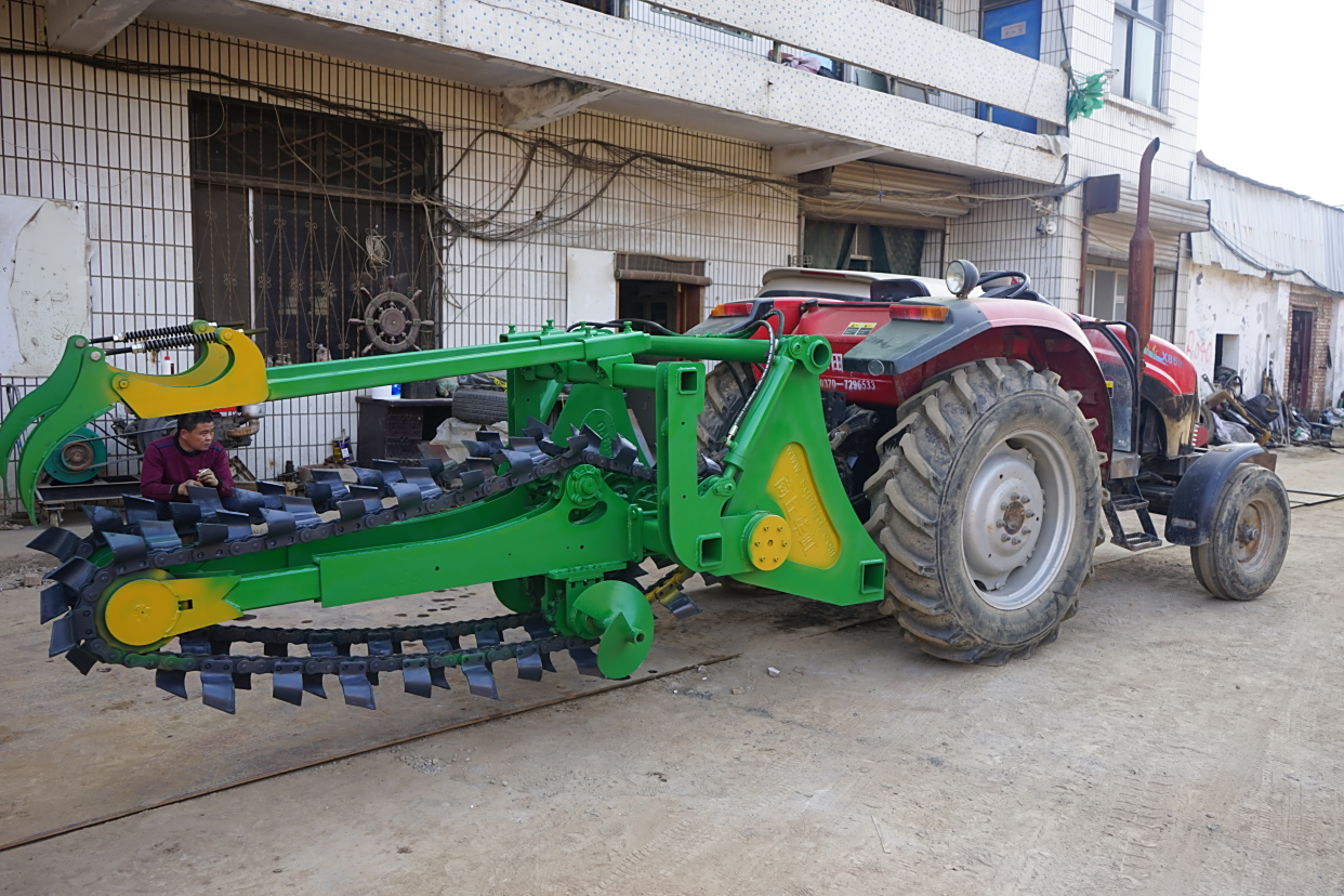 新型链式开沟机 电缆电线开沟机 看品质选产品重质量