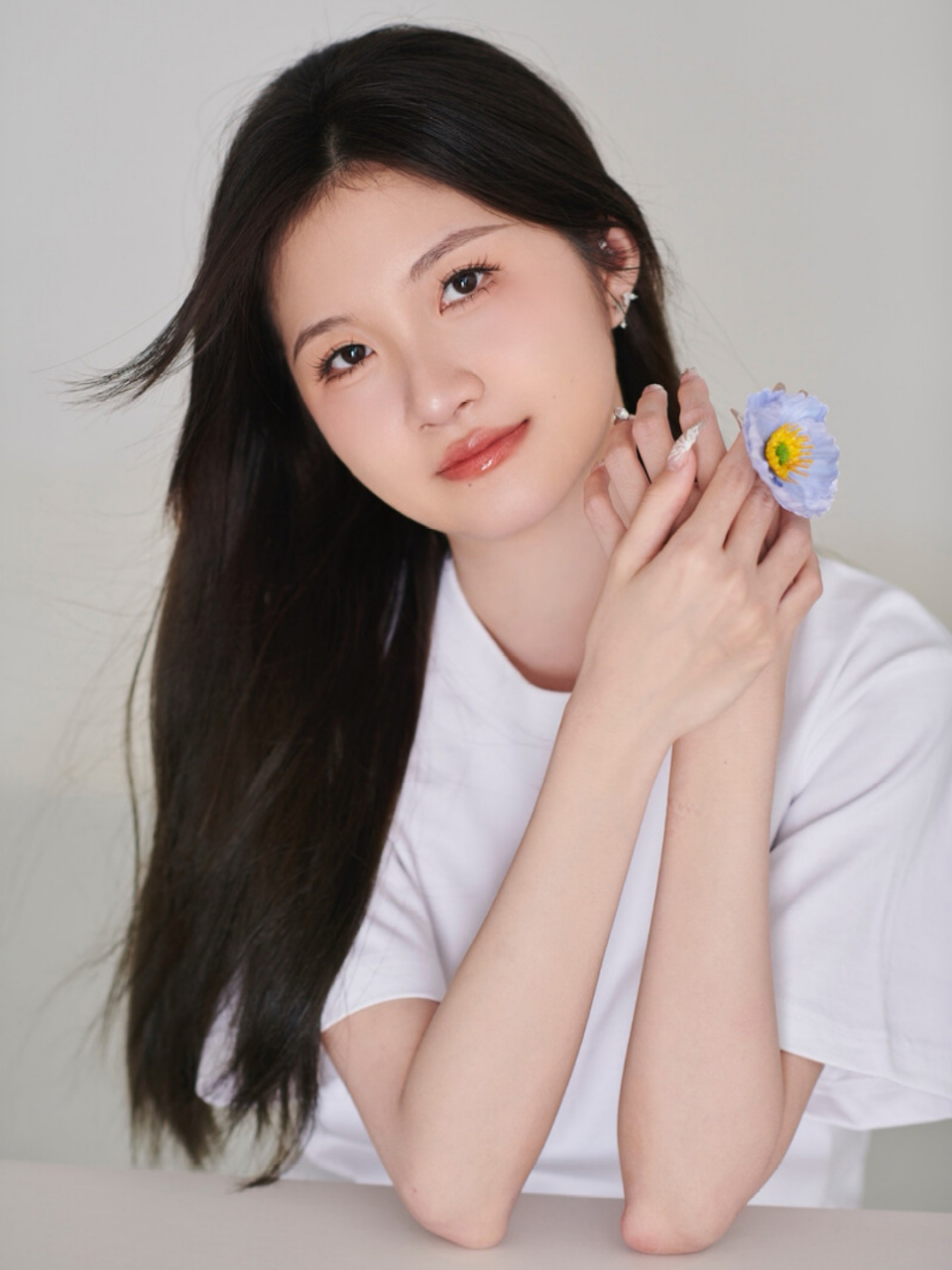 黑长直美女|小皱菊文艺风写真