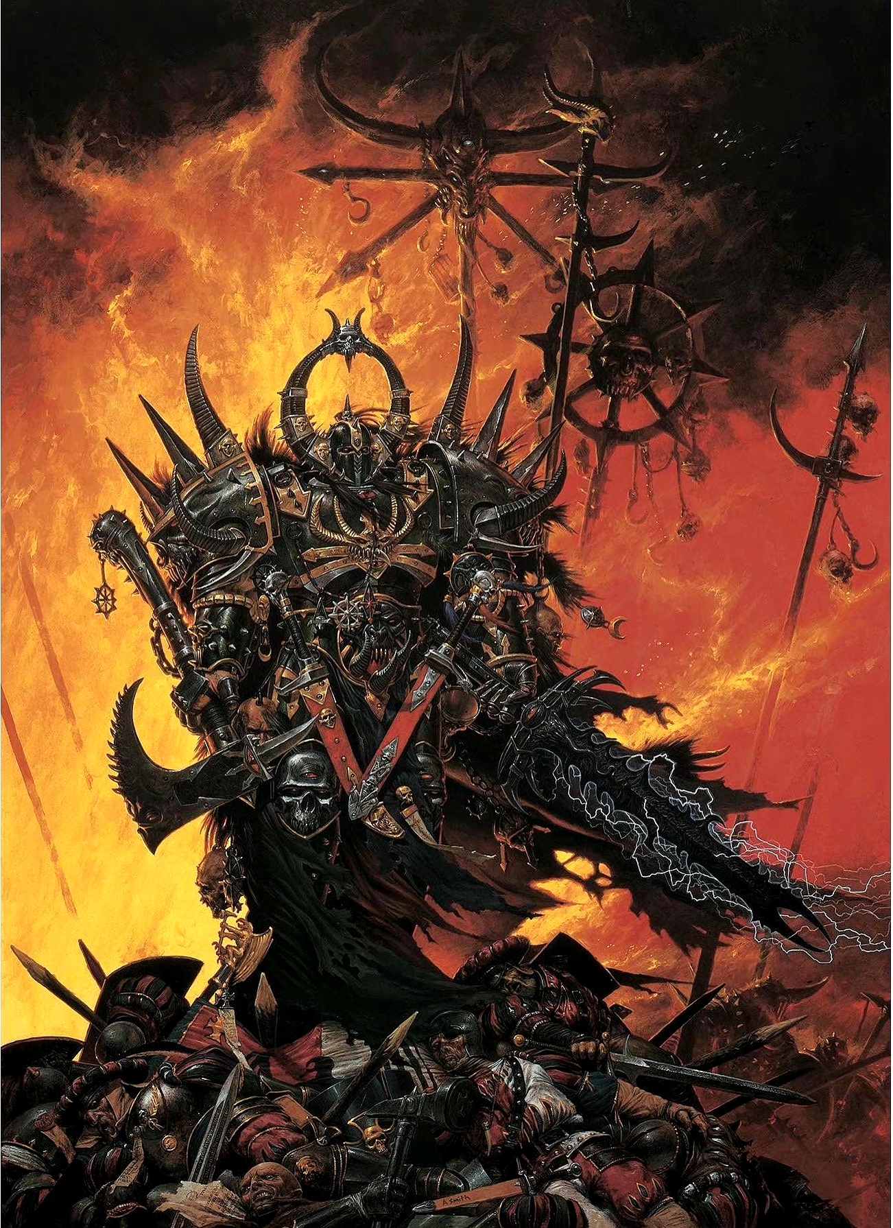 adrian smith 战锤系列插画欣赏