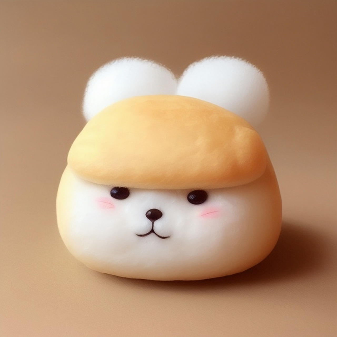 叮～咚!今日份面包小狗已上线啦～#狗狗头像# #治愈不开心