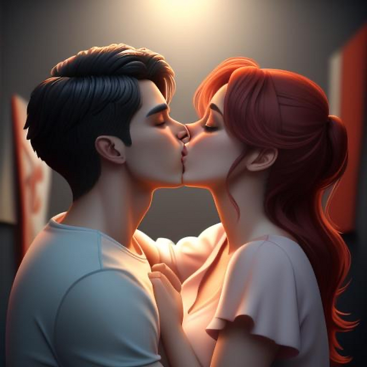 首先,接吻时需要相互配合.男人应该主动,但也不要忽略了女方的感受.