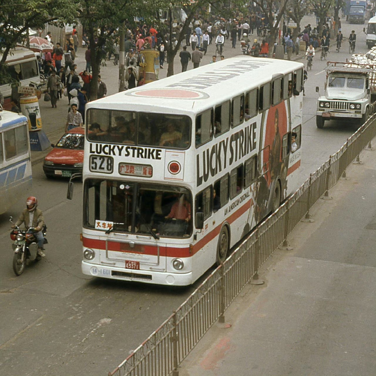 1995年的广州双层巴士 676767