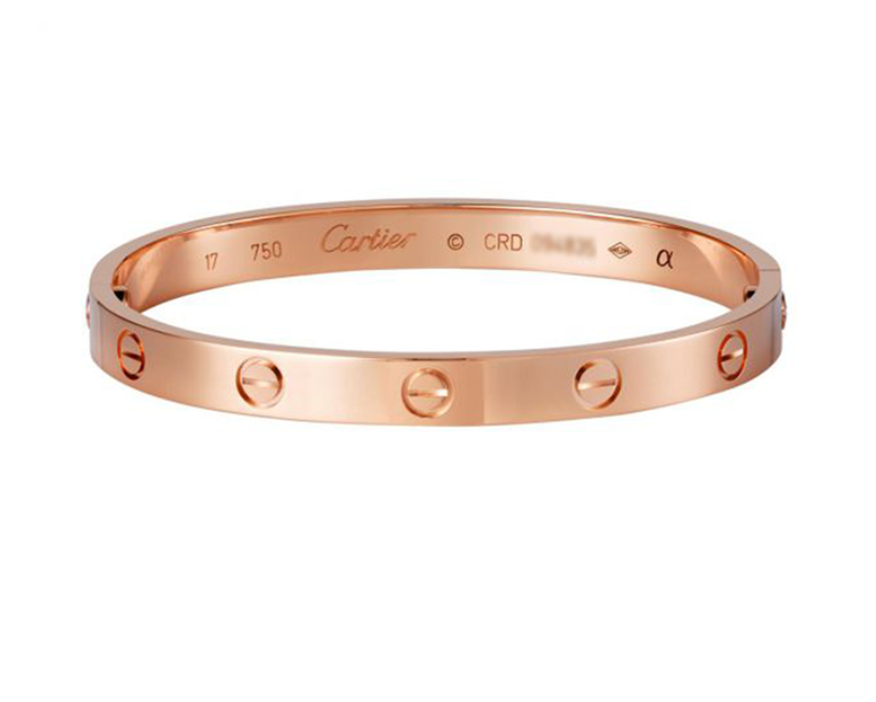 cartier卡地亚love 18k金 手镯 百搭,也太漂亮啦!