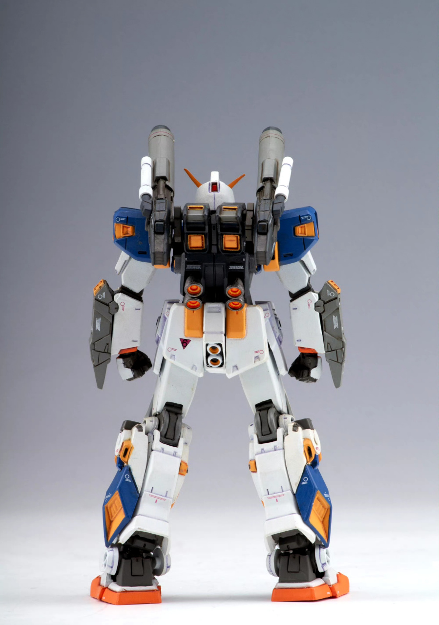 模型欣赏:机动战士高达0079 fix 高达六号机 "泥岩",by 目尔milk.