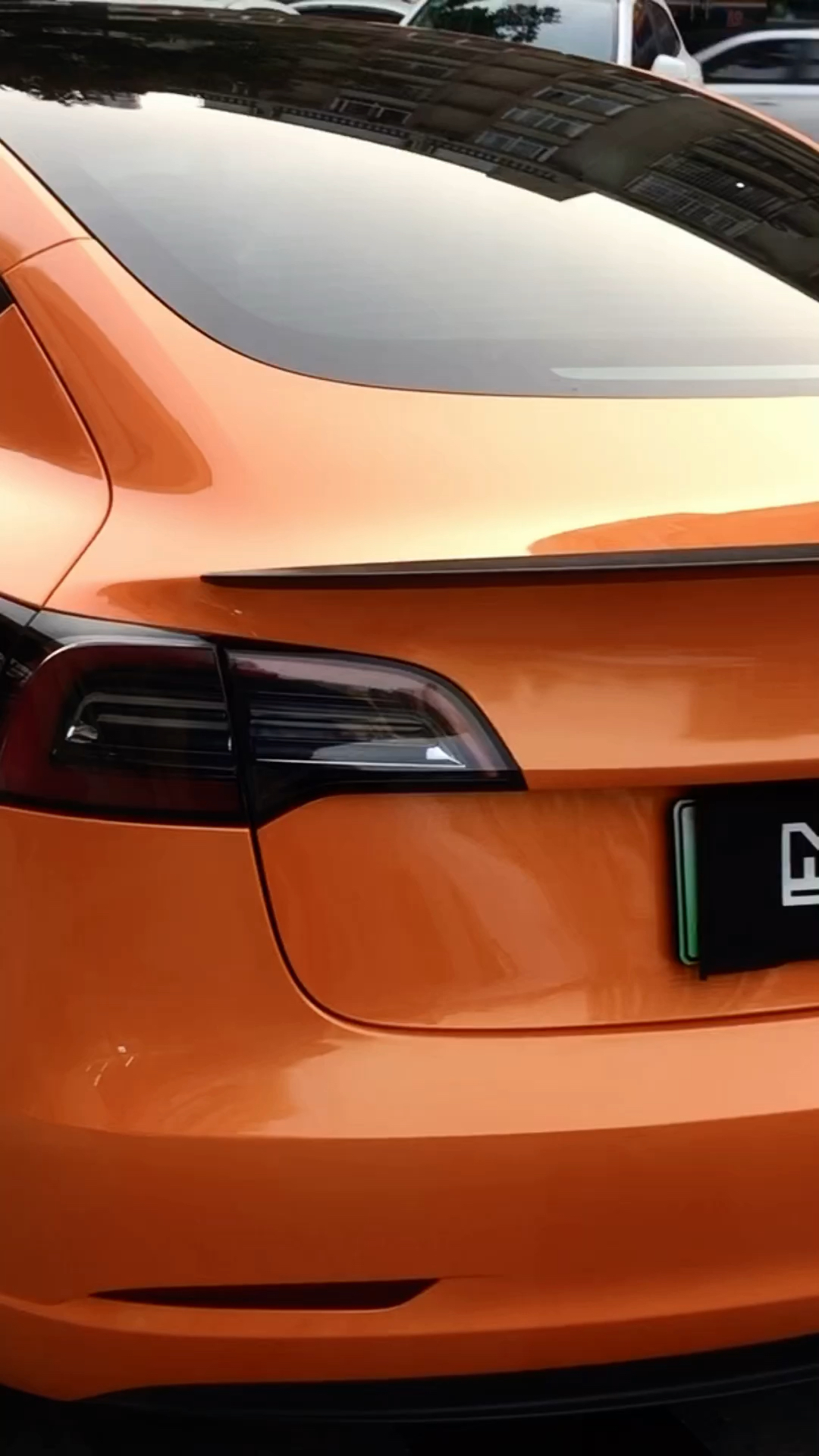 毛豆3幻彩阳光橙改色膜美美哒