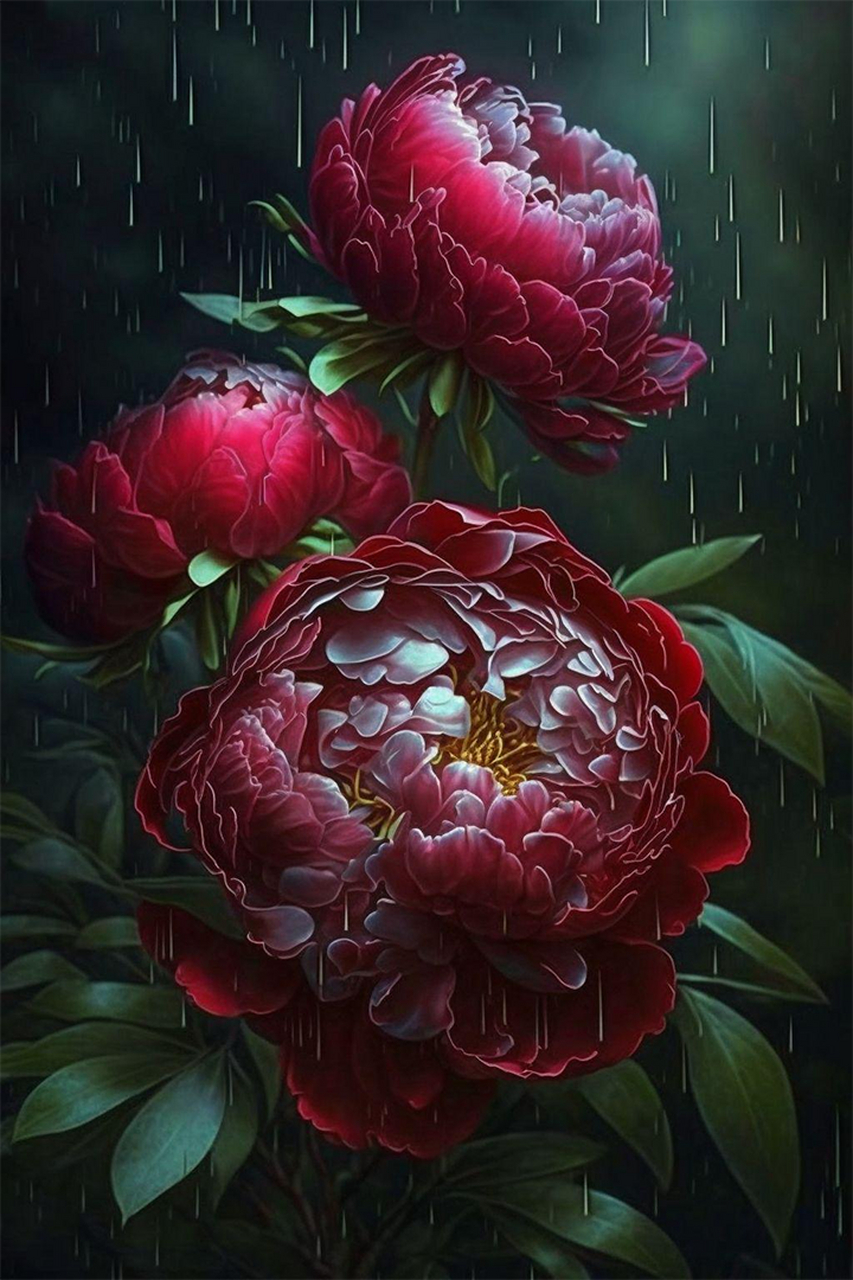 ai绘画作品精选 花卉系列(9)