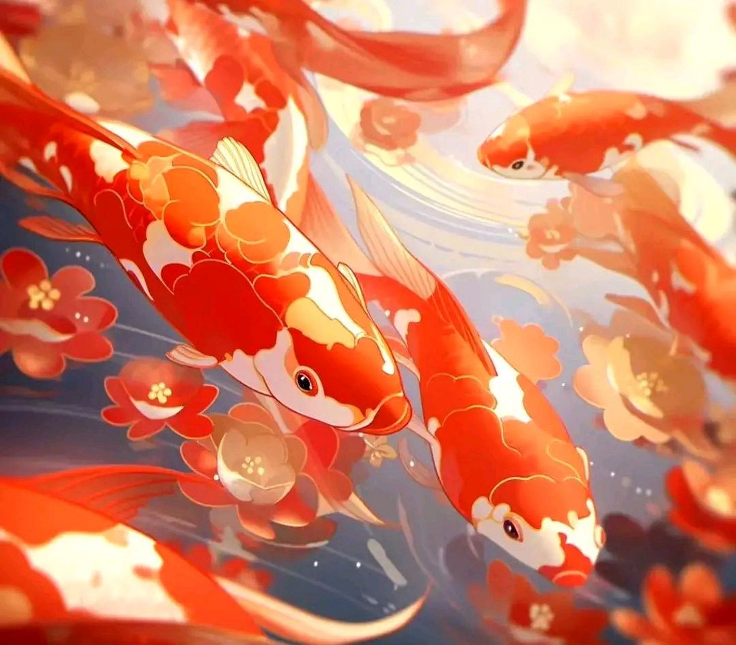 转运好兆头 可做头像 锦鲤送吉祥, 祝你万事如意发大财, 平安又健 ..