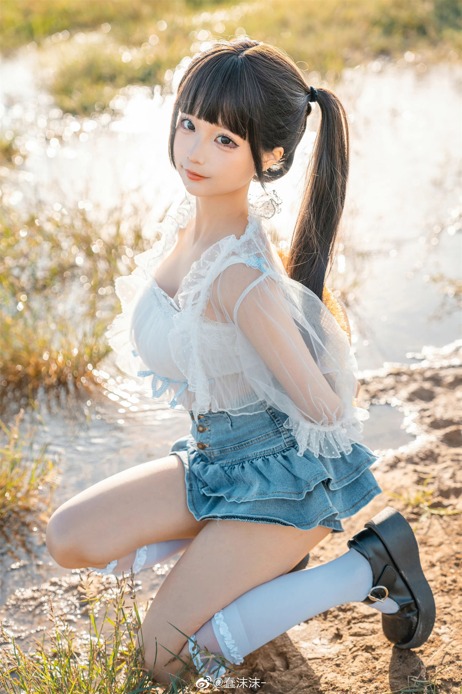 蠢沫沫美丽大方的牧羊人！蠢沫沫在哪里发图片？