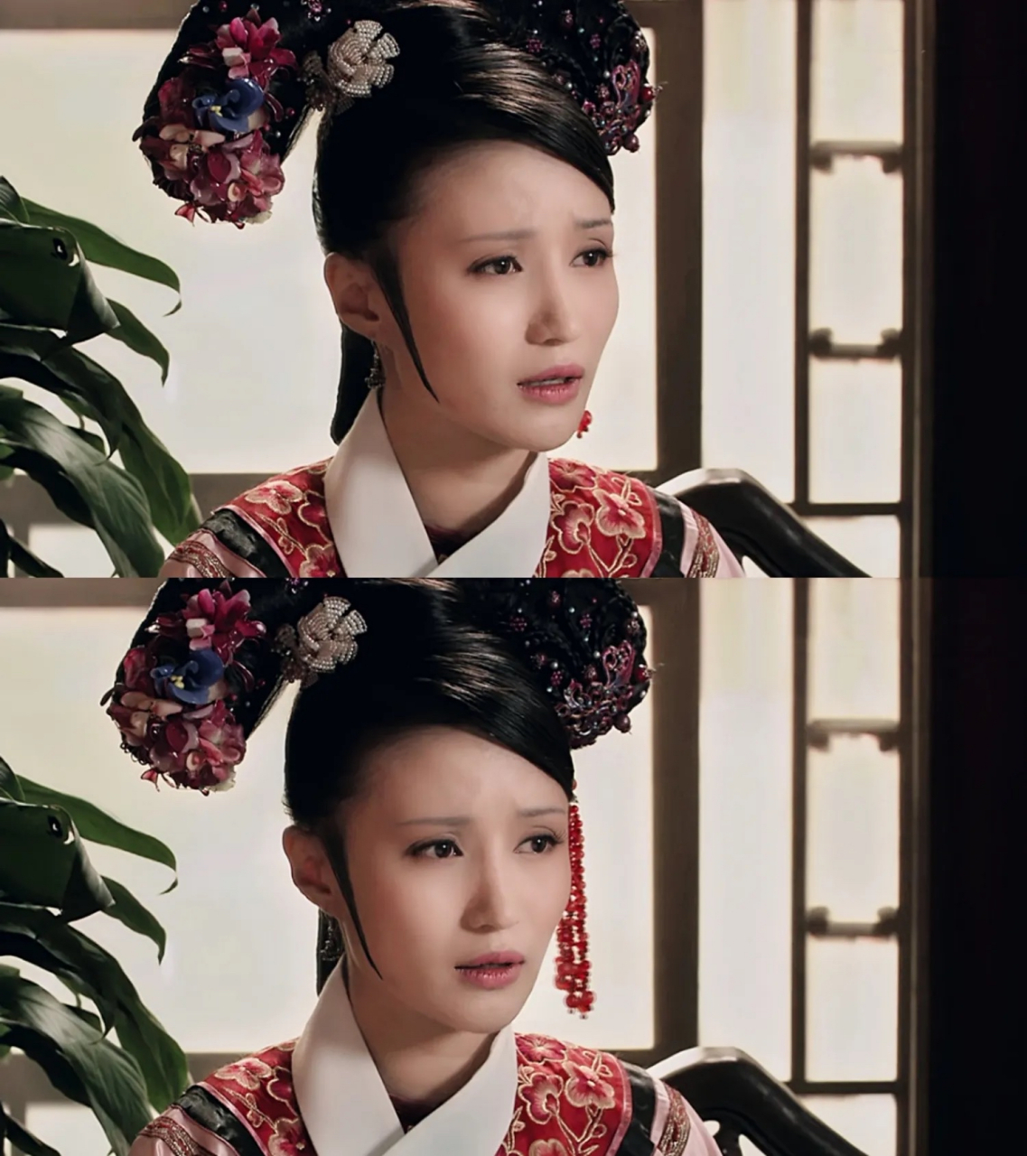 欣贵人这种人其实反倒最好混,眉庄喜欢菊花,她喜欢矮子松,甄嬛还没进