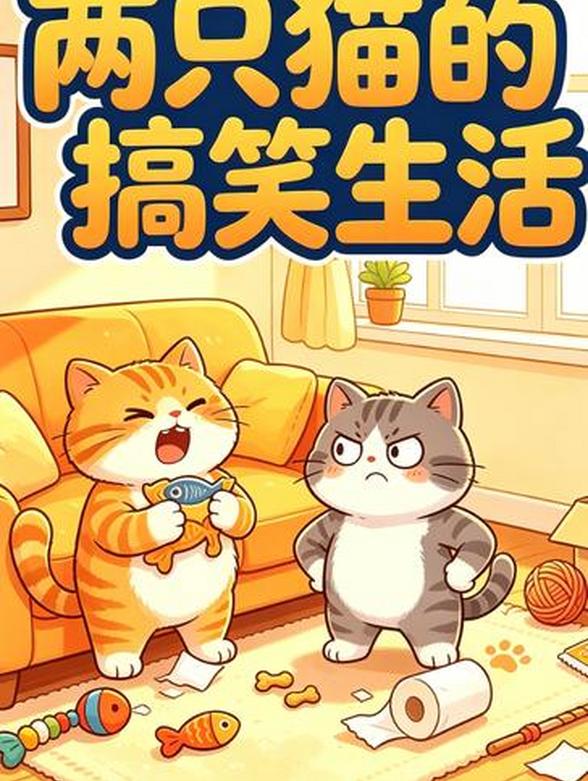 两只猫的搞笑生活
