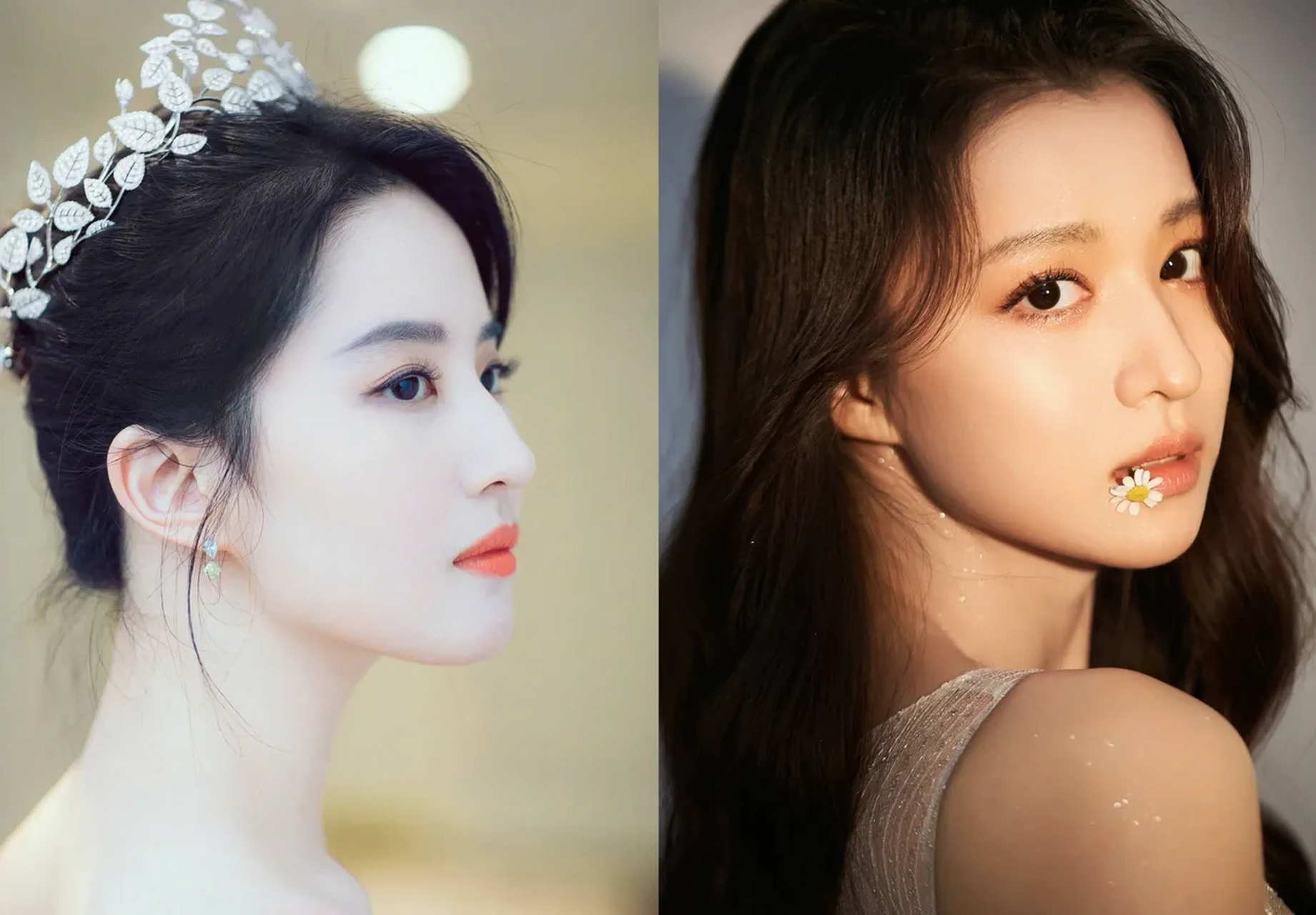 最近老刷到王楚然i是小刘亦菲的帖子,王楚然确实很美,但对战刘亦菲