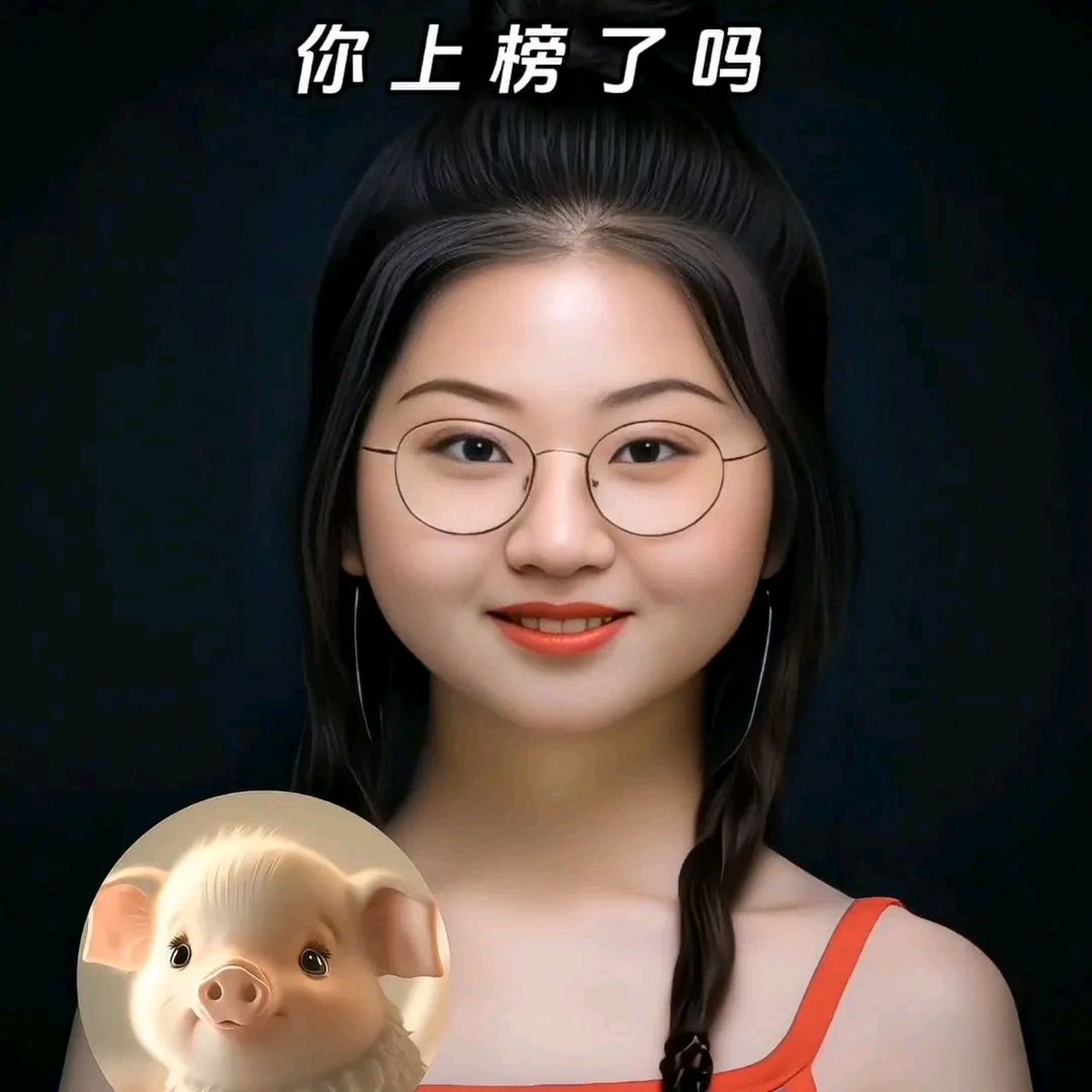 猪系脸:这种脸型让人看起来特别胖,体重明明只有90斤,但是看起来却