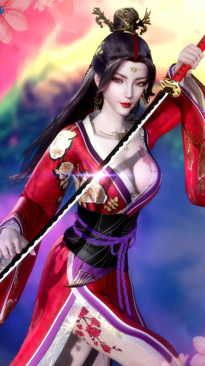 国产动漫# 超性感的国漫美女澹台月,不知道是不是大家的菜,反正是我