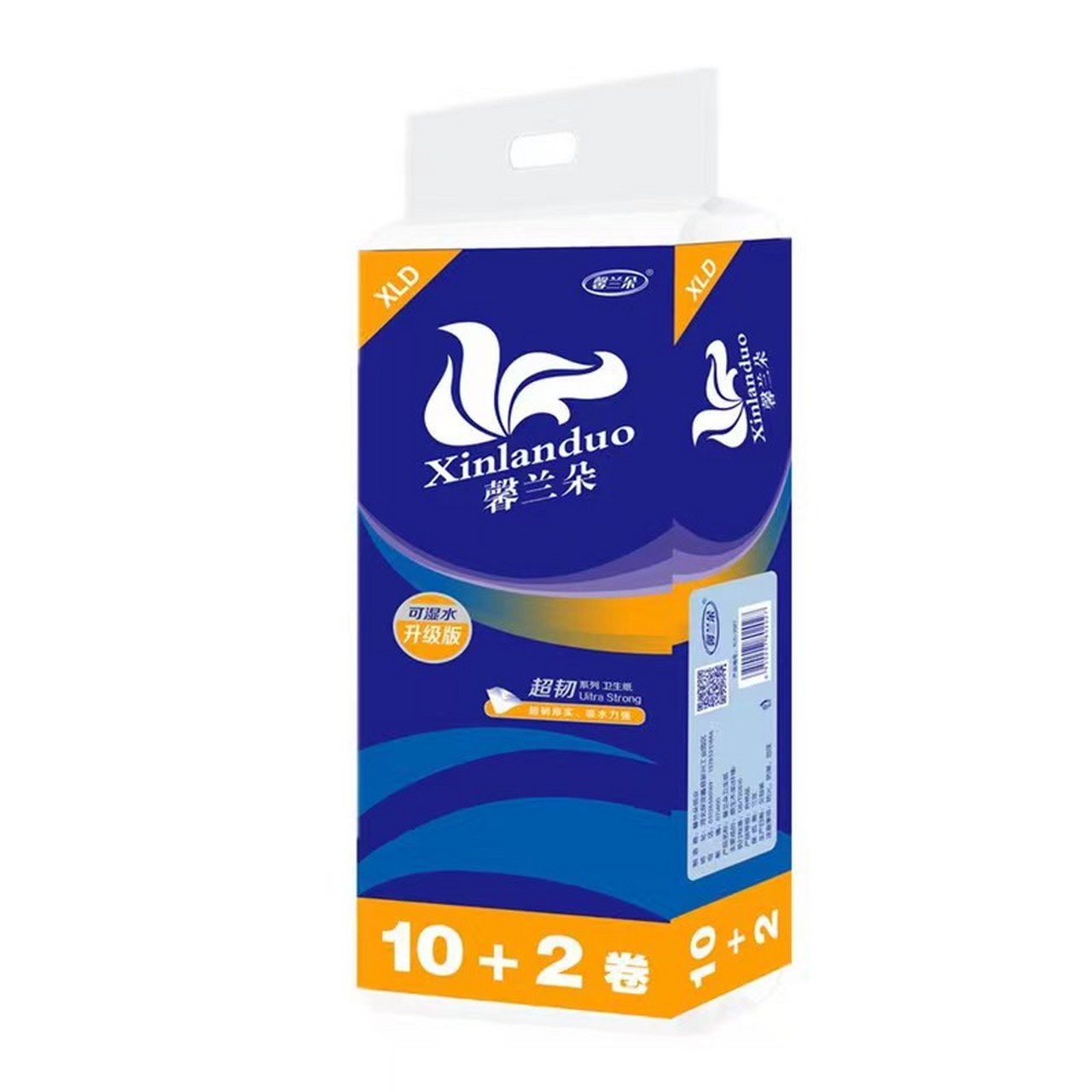 馨兰朵无芯卷纸一提12卷手纸卫生纸