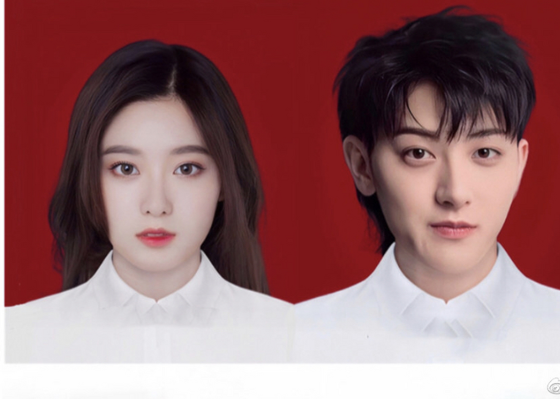 黄子韬徐艺洋结婚的时候戒指都不用送,黄子韬嘴巴直接咬徐艺洋无名指