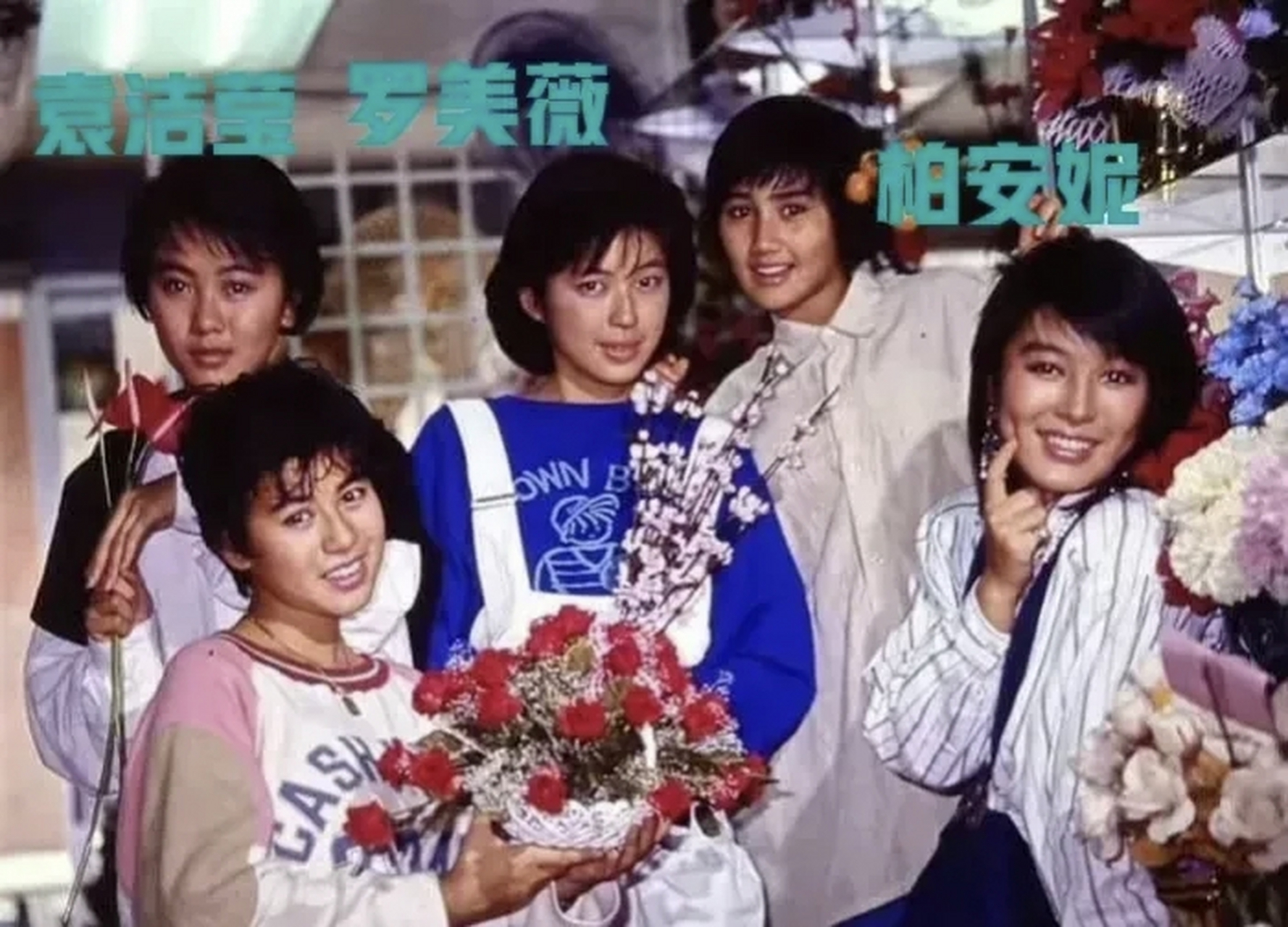 当年香港顶级女团"开心少女组",其中最惊艳的成员柏安妮,没想到却是