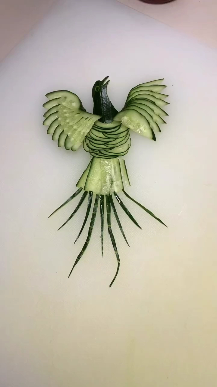 创意黄瓜小凤凰