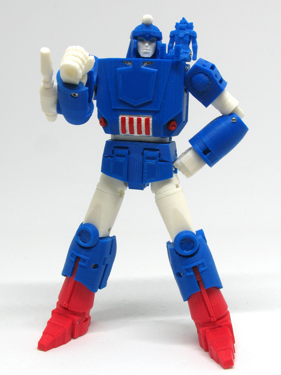 模型欣赏:jizaitoys 鸡仔设计 变形金刚 敌无双试色模型.