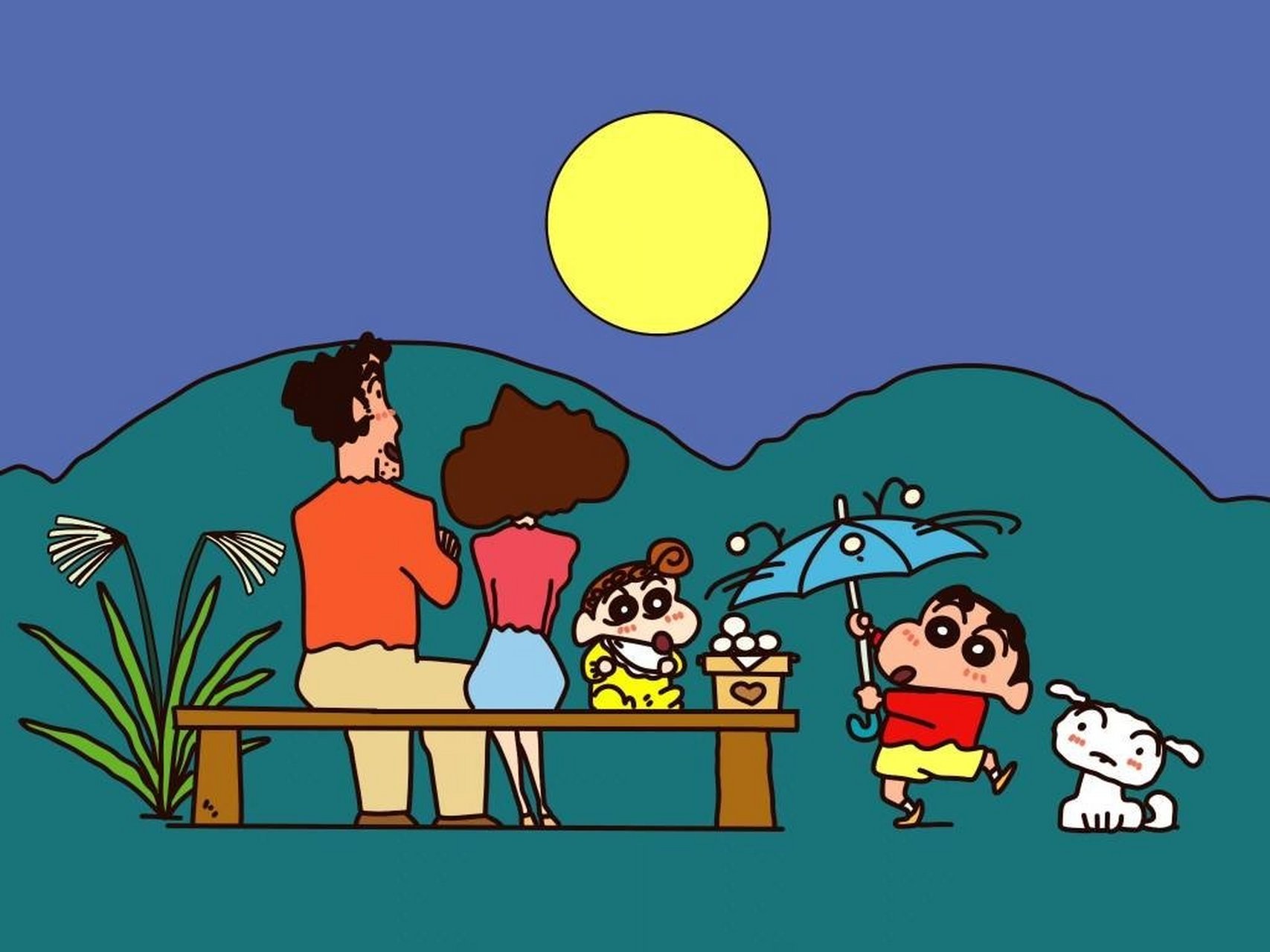 蜡笔小新ipad壁纸 676767