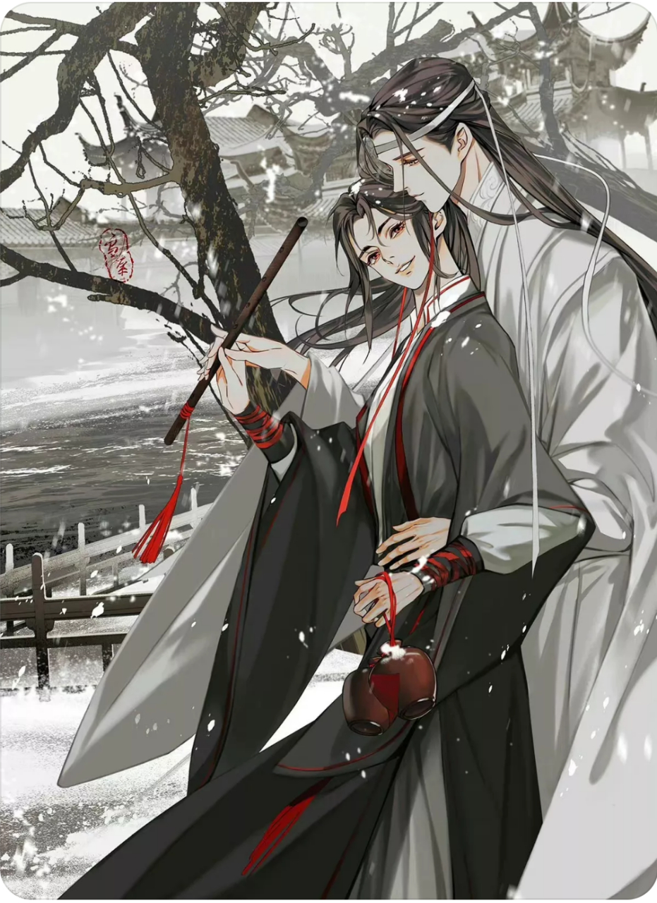 姑苏酒暖寒江雪,汪叽羡羡情人节快乐#魔道祖师