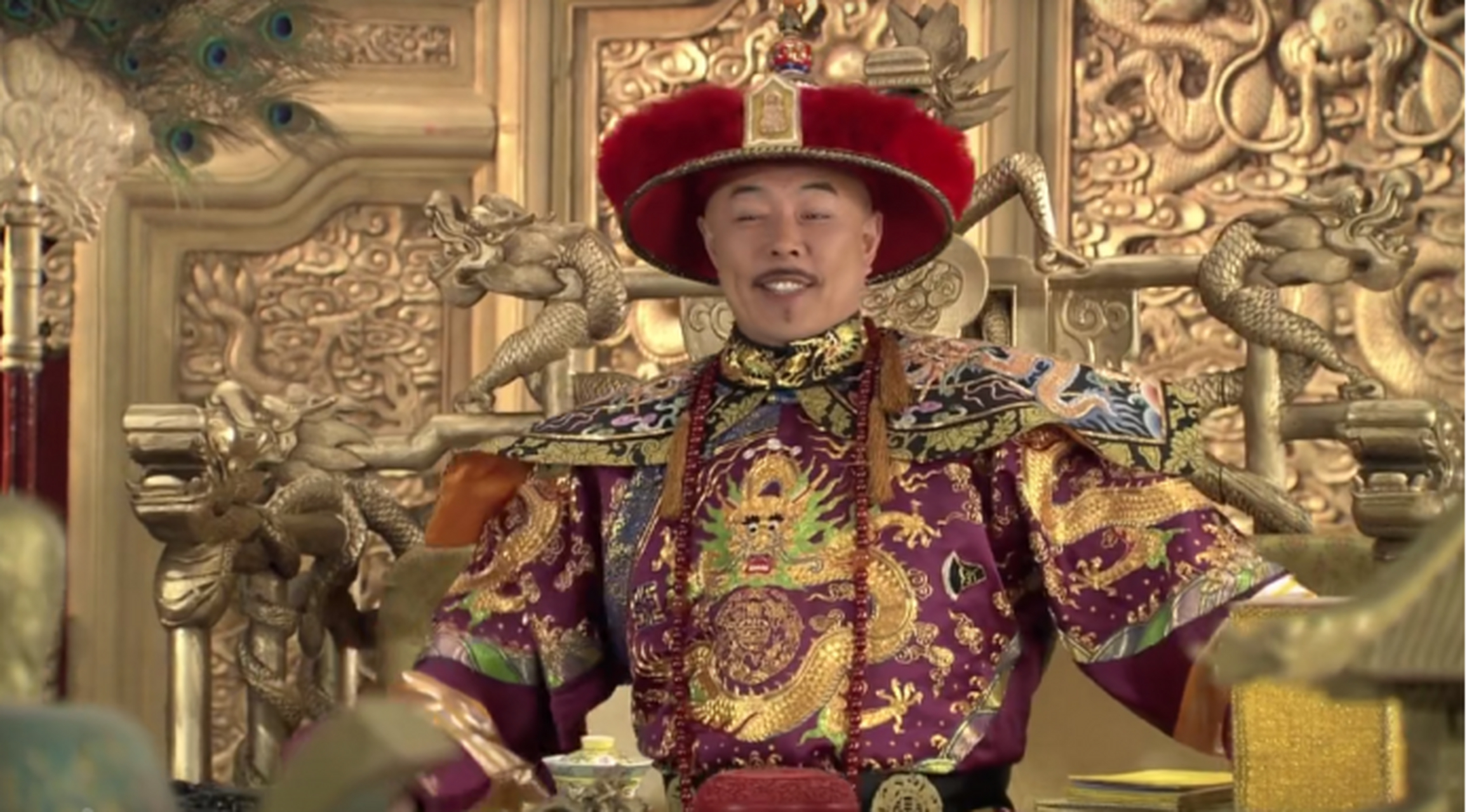 乾隆对中国文化的摧残  在现在的戏说电视剧里,乾隆被演绎成一个开明