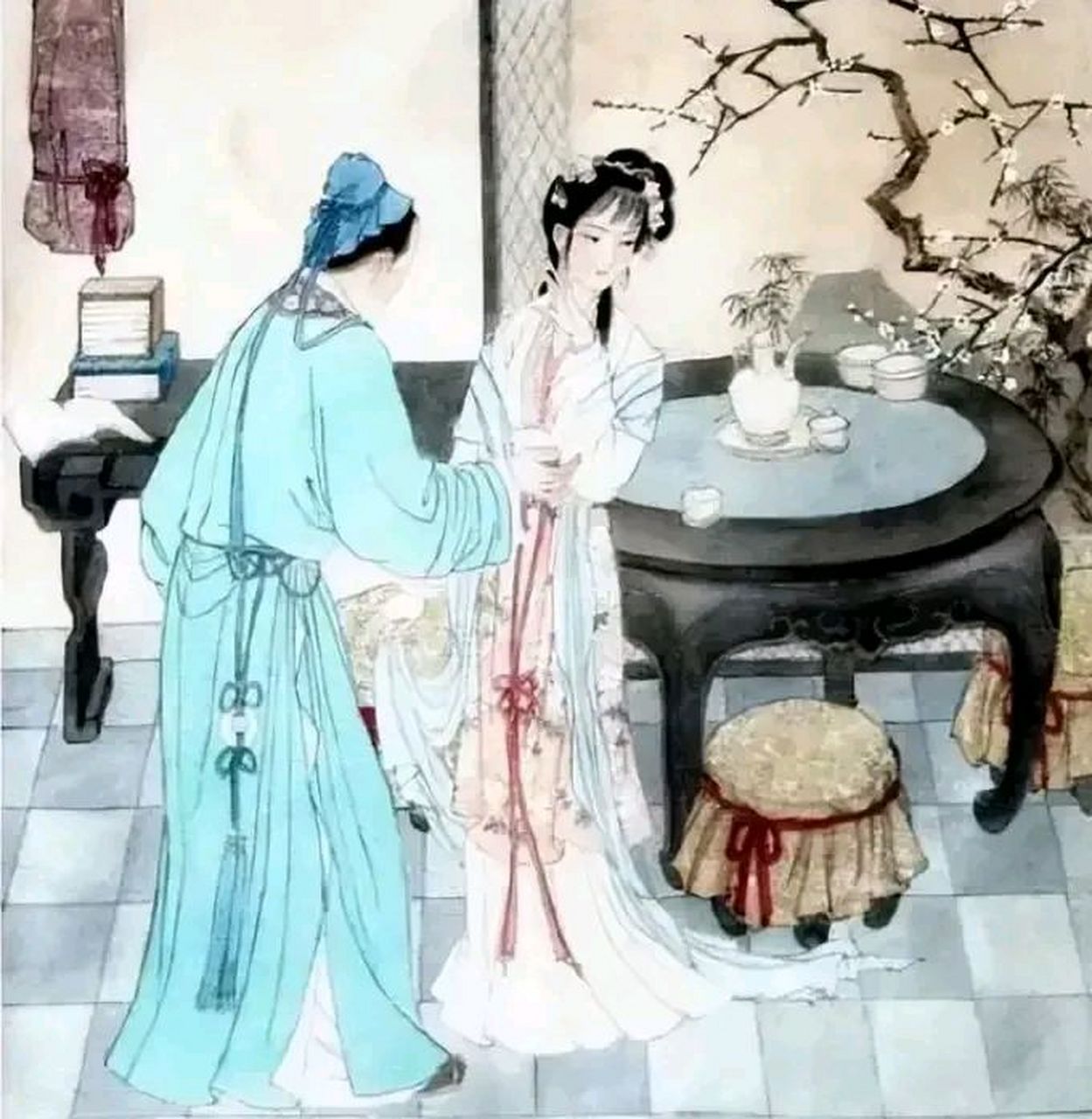 从前,老李和儿媳妇正在地里干活,忽然儿媳发出一声嚎叫,转身就往路边