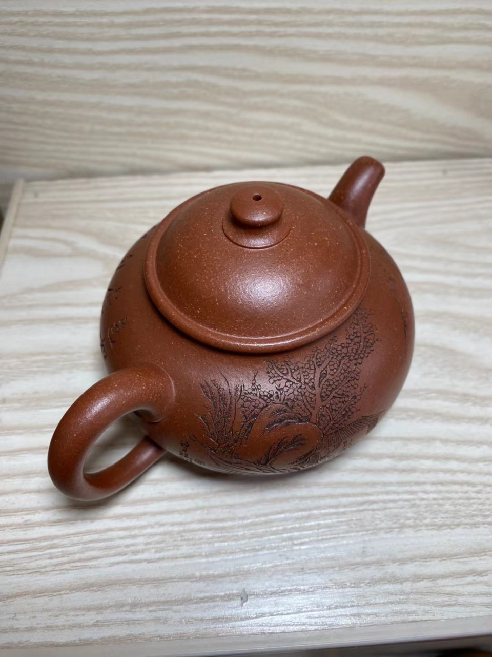 正高工 顾婷老师作品《福圆壶》#全手工# #紫砂壶