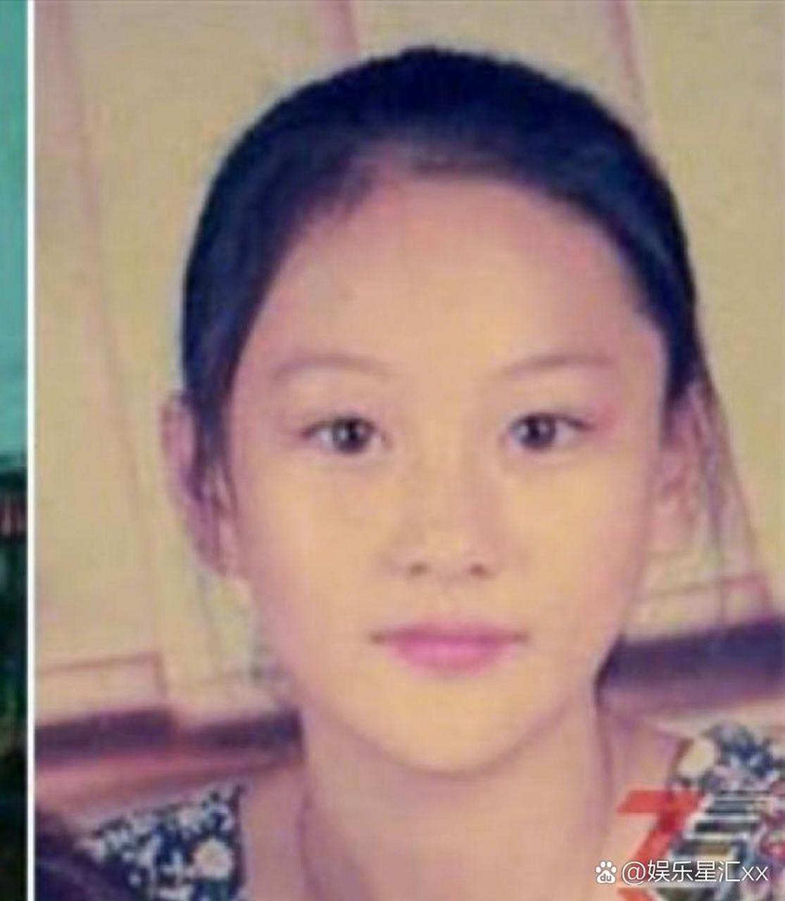  张馨予>童年照,真是从小美到大.[good][good]