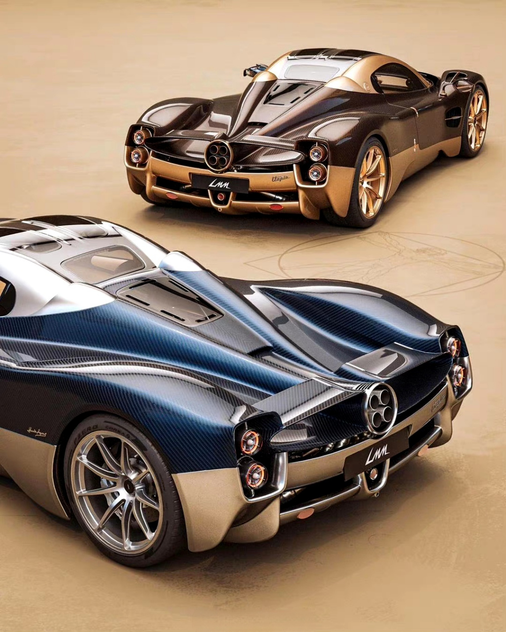 车轮上的极致艺术品,pagani utopia,颜值太高了,真是既有实力又有颜值