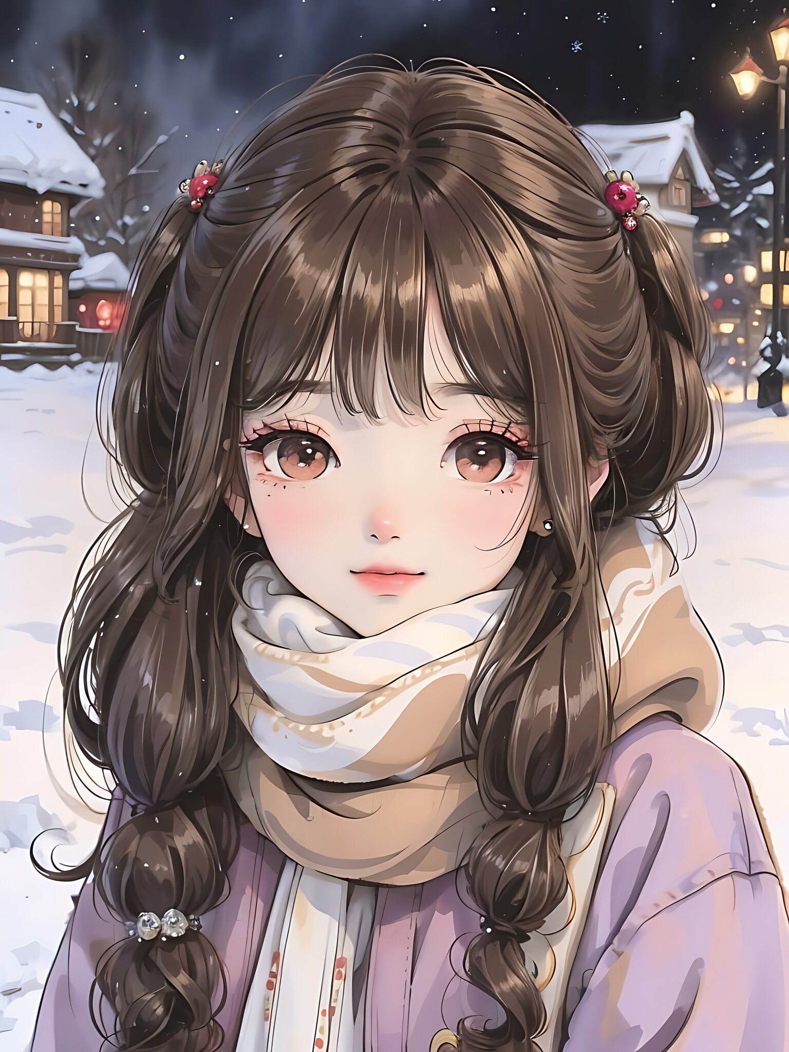 唯美女生动漫图