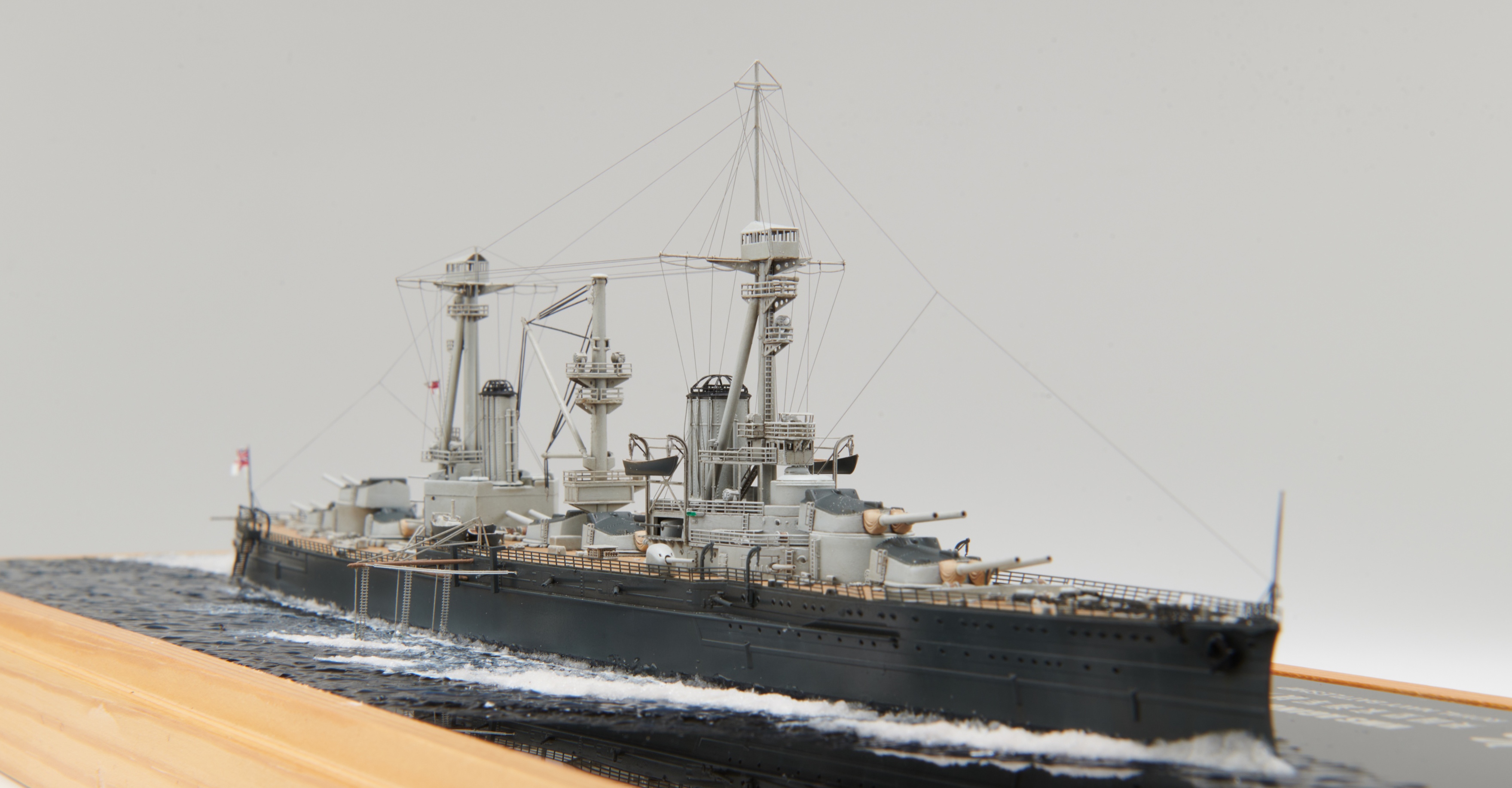 战舰欣赏:英国 阿金库尔号战列舰 照片与模型欣赏